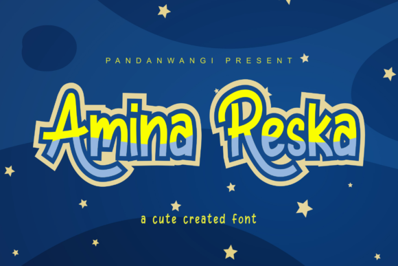 Amina Reska: A Display Font for Creative Editorial Design