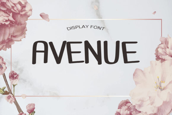 Avenue: The Modern Display Font That Elevates Your Brand