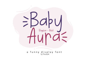 Baby Aura: A Playful Font for Creative Digital Branding