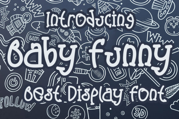 Baby Funny: A Playful Display Font for Kids and Creatives