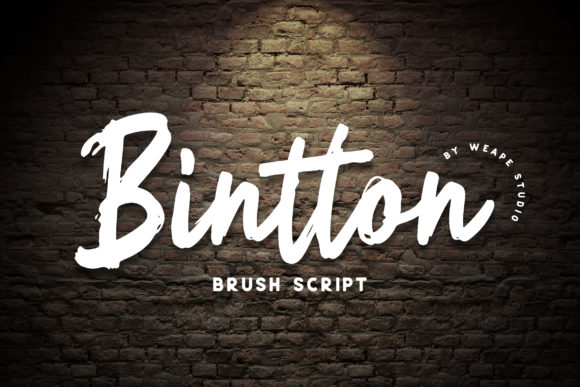 BIntton: A Bold Display Font for Editorial Impact