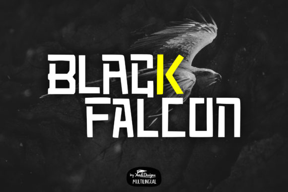 Black Falcon: The Bold Font That Elevates Your Brand