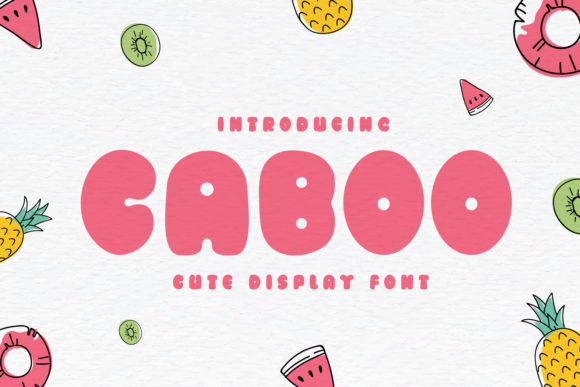 Caboo: A Font for Storytelling and Editorial Magic