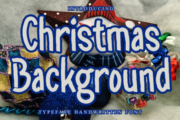 Christmas Background: A Versatile Display Font for Modern Web Design