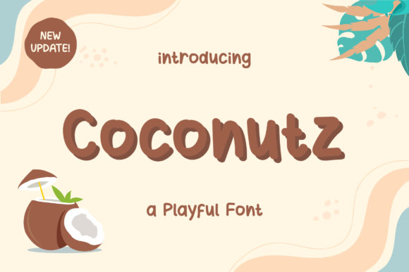 Coconutz: A Playful Font That Adds Joy to Every Project