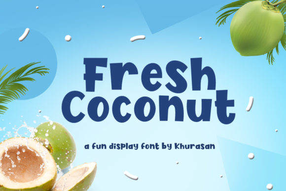 Fresh Coconut: A Bold Display Font for Web Designers
