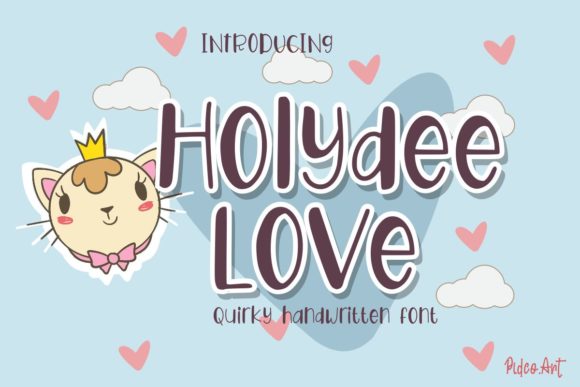 Holydee Love: A Joyful Display Font for Web Designers