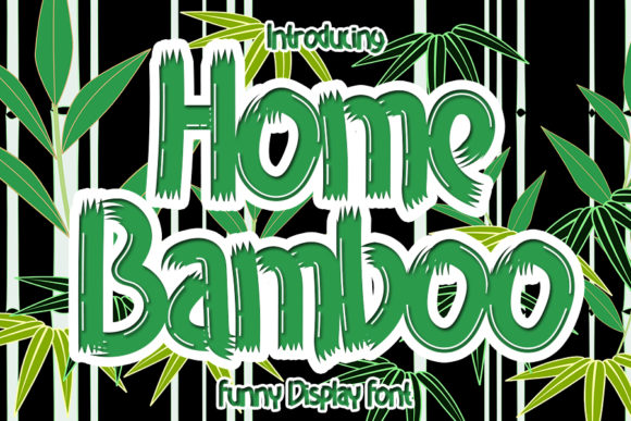 Home Bamboo: A Font That Elevates Your Brand’s Visual Story