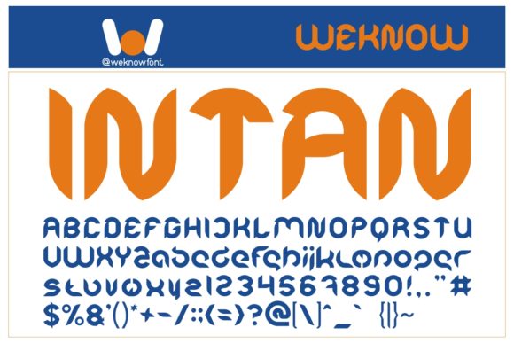 Intan: A Versatile Display Font for Modern Web Design