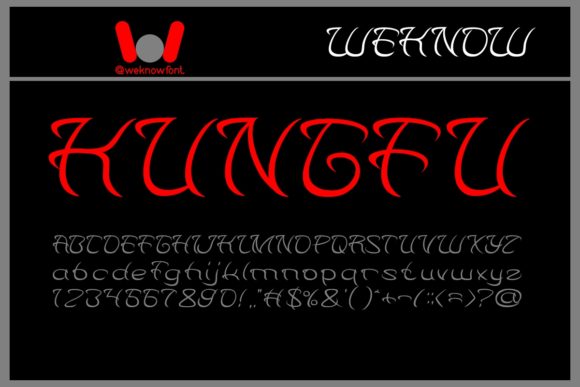 Kungfu: A Display Font That Breathes Life into Your Creative Projects