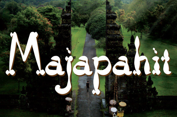 Majapahit for Bold Campaigns and Eye-Catching Design