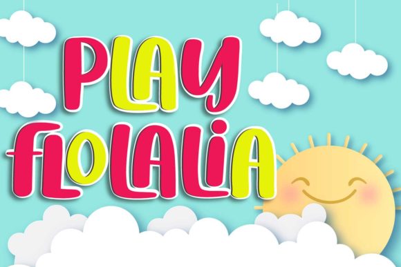 Play Flolalia: A Fun and Quirky Display Font for Digital Branding