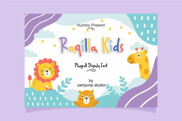 Raqilla Kids: The Perfect Font for Branding with a Playful Touch