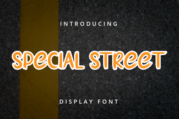 Special Street: A Font for Bold Editorial Expression