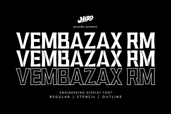 Vembazax Rm for Editorial Design and Creative Layouts