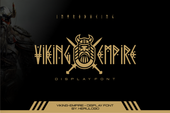 Viking Empire Font: A Bold Display Choice for Designers
